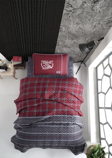 Clasy Home Κουβερλί Σετ Μονό 160x220cm 2τμχ