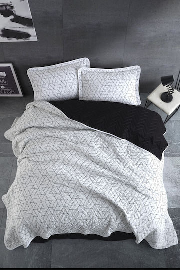 Pucioasa Σετ Κουβερλί Υπέρδιπλο Βαμβακερό 240x260cm 3τμχ