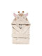 Kentia Kids Hooded Bathrobe Mirage Beige