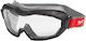 Milwaukee High-Profile Non-Vented Safety Goggles Clear Lens 4932493437