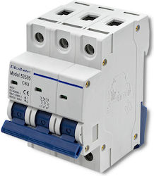 Qoltec Διακόπτης Ράγας 63A