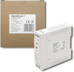 Qoltec Sursă de Alimentare pe Șină DIN cu Ieșire 12V și Putere 20W 1.67A