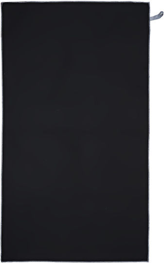 Beauty Home Πετσέτα Microfiber Σώματος 200gr/m² Μαύρη 160x90εκ.