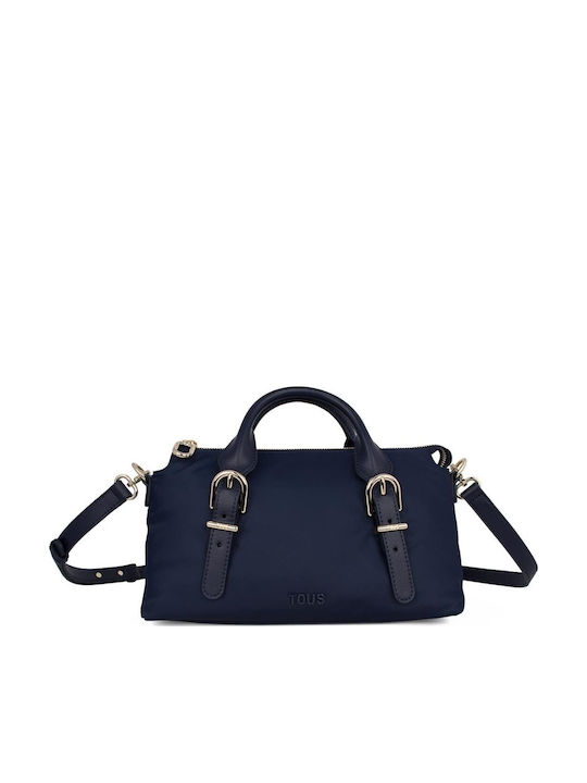 Tous Buckles Damentasche Umhängetasche Blau