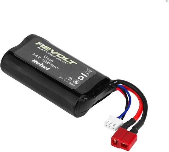 Revolt Baterie Li-Po 7.4V 1500mAh 2S Pentru Vehicul RC