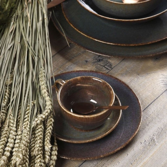 Cryspo Trio Cup Coffee Porcelain Green 290ml