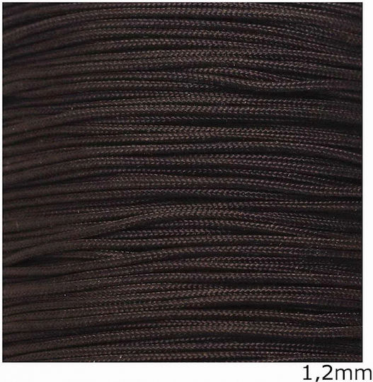 Jade A' Runde Spitze 1,2 mm 10 Meter Braun