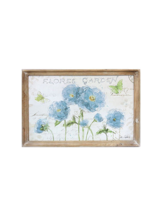 Artekko Sign Gemälde Hölzernes 72x50cm