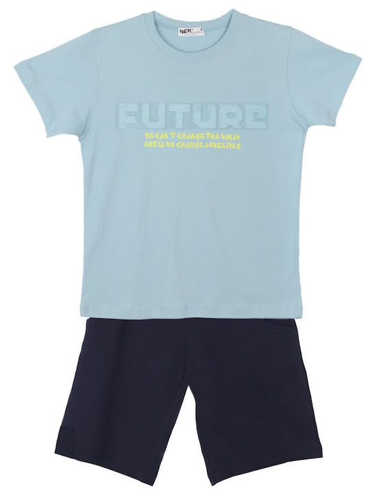 Set pentru copii cu șorturi Vară 2buc Light Blue