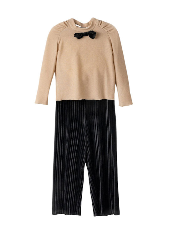 Evita Kids' Set with Pants Winter 3pcs Gold