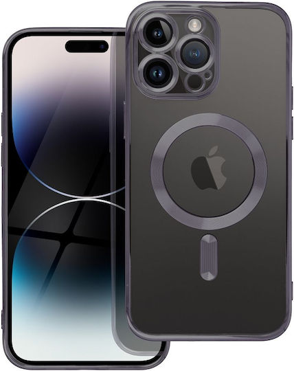 Carcasă Electro Magsafe pentru iPhone 16e Negru + Sticlă de Protecție Ecran