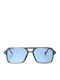 Oliver Peoples Men's Sunglasses with Gray Plastic Frame and Light Blue Lens OV2688C 01551