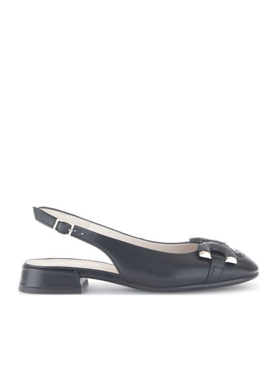 Leder Sandalen Schwarz