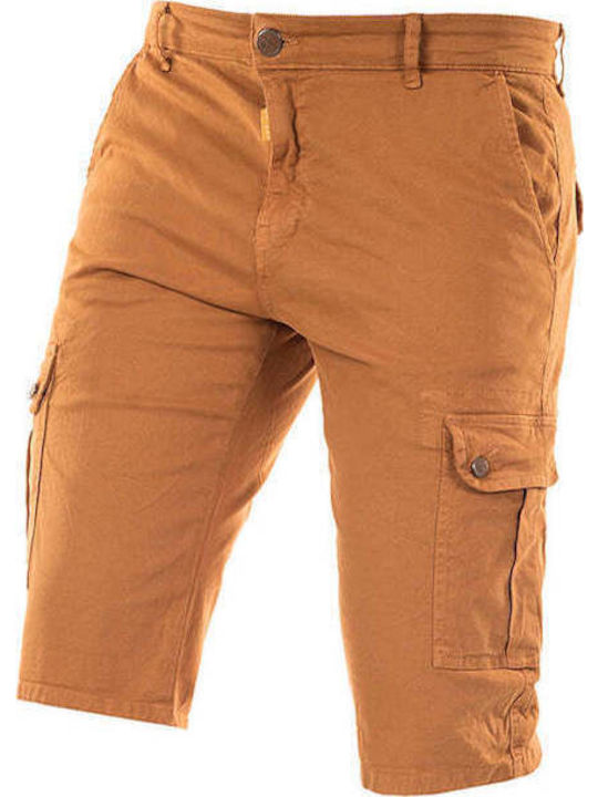Senior Men's Shorts Cargo Brown