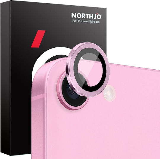 Schutz Kameraschutz Gehärtetes Glas Pink für das Apple iPhone 16e