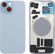 Full Back Cover Magsafe Magnet Back Cover iPhone 15 Blue
