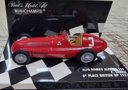 1/43 Alfa Romeo Alfetta 159 C.sanesi 6th Place British Gp 1951
