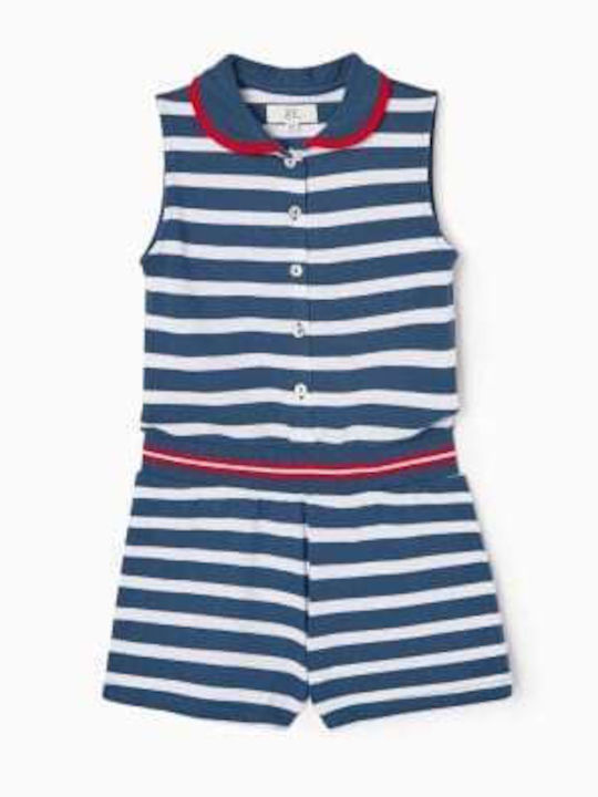 Zippy Kids' Fabric Jumpsuit Shorts/Bermudas Blue