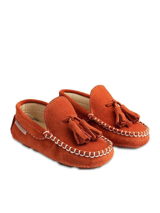 Babywalker Babywalker Leather Moccasins in Cinn...
