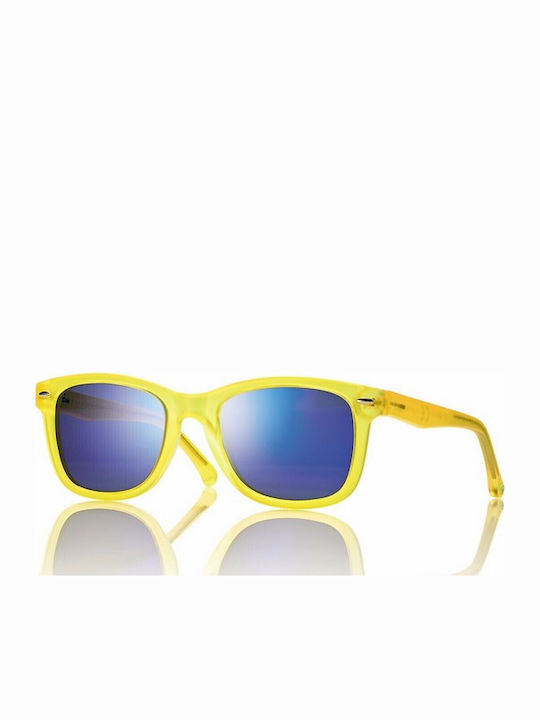 Centrostyle Τετράγωνα Παιδικά Γυαλιά Ηλίου με Polarized Φακό Κίτρινα