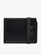 Locked Slim Ανδρικό Πορτοφόλι με RFID Μαύρο