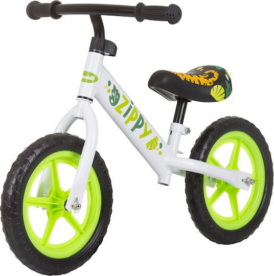Chipolino Bicicletă de Echilibru pentru Copii Zippy Alb