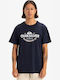 Typed Out Tricou Albastru marin