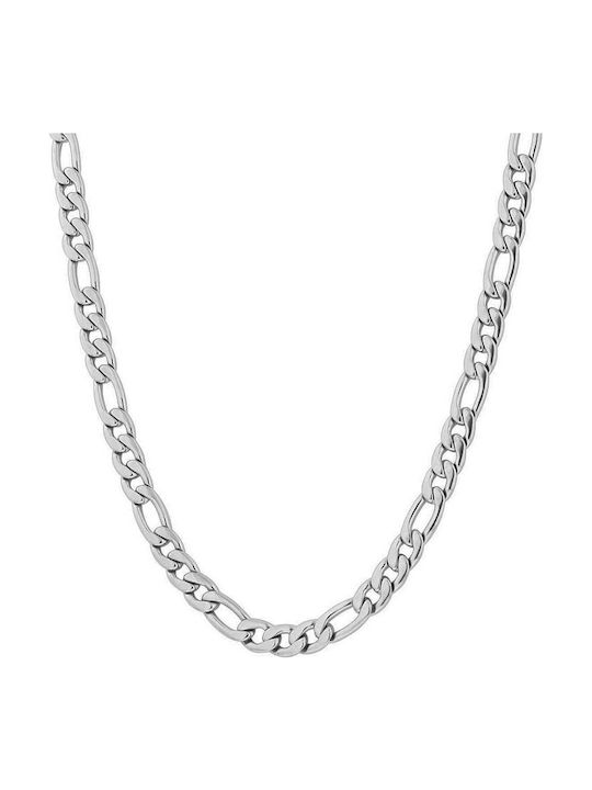 Theodora's Jewellery Chain Neck made of Steel Thin Thickness 3.8mm and Length 50cm