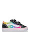 Old Skool V Παιδικά Sneakers με Σκρατς Μαύρα