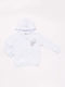 Kids Cardigan Sweatshirt Cotton with Hood White