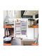 Drawers Storage Made of Metal & Plastic L63xW37xH87cm