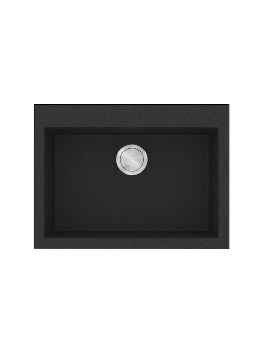 Sanitec Ultra Granite Drop-In Spüle aus Verbund...