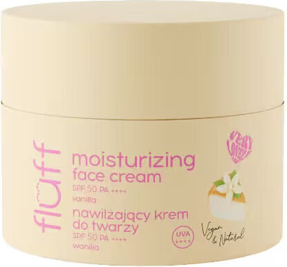 Fluff Vanilla Cream Face Day with SPF50 with Ceramides 50ml