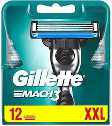 Gillette Mach3 Ανταλλακτικές Κεφαλές με 3 Λεπίδ...