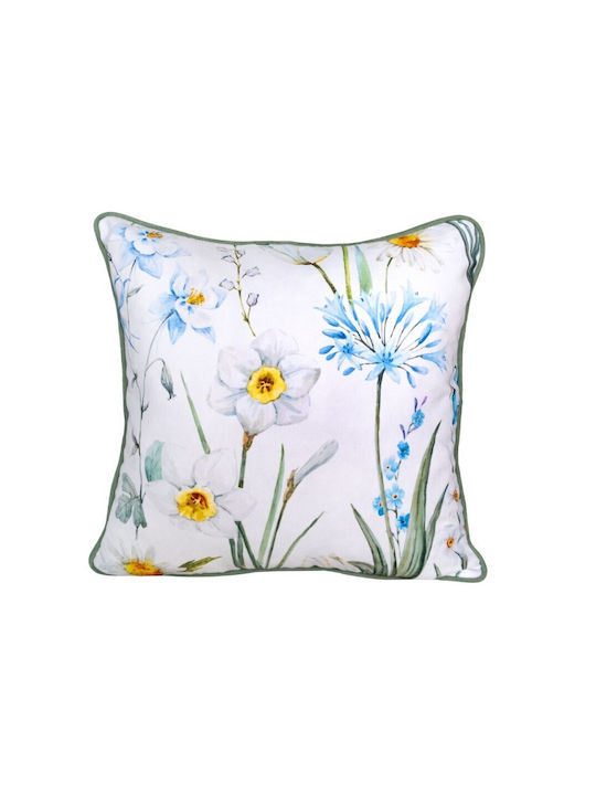 Lenjerii Deosebite Dekorativer Kissenbezug Spring Flowers 45x45cm