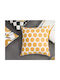 Lenjerii Deosebite Dekorativer Kissenbezug aus 100% Baumwolle Polka Dots 45x45cm