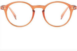 Izipizi D Reading Glasses +1.00 in Orange Colour Izipizi D Reading Glasses +1.00 in Orange Colour