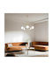 Opviq Nevada Pendant Light Yellow for 5 Bulbs E27 65x65x70cm