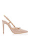Pumps mit Riemchen & hoher Absatz Rosa