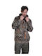 Ergo Hunting Cardigan Fleece Brown