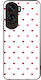 Sonique Heart Serie Hülle Honor 90 Lite 5G Weiß 01