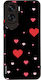 Sonique Heart Serie Hülle Honor 90 Lite 5G Schwarz