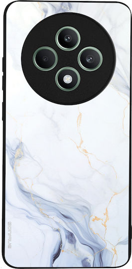 Sonique Marble Serie Hülle Oppo Reno12 F 5G Weiß 02