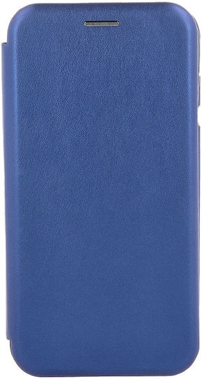 Techwave Gebogenes Buchhülle Xiaomi Redmi Note 14 Pro 5g 14 Pro+ 5g Dunkelblau