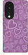 Sonique Heart Series Hülle für Honor 70 5G Violett