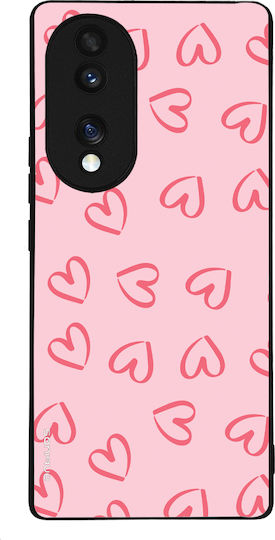 Sonique Heart Series Hülle für Honor 70 5G Pink