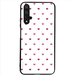 Sonique Heart Serie Hülle Honor 20 Nova 5t Weiß 01