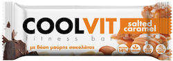 Coolvit Fitness Bar Batoane cu Cereale Ovăz cu Caramel Sărat 27gr