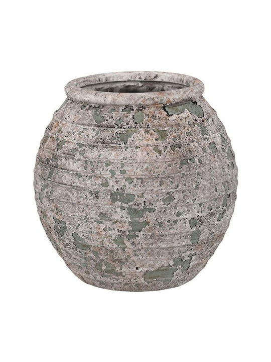 Ceramic Vase Fylliana Fl19311 Beige-Brown-Green...