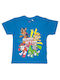 Kids' Shirt Short Sleeve Blue